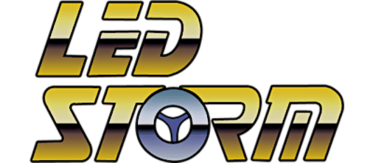 L.E.D. Storm logo for Commodore 64